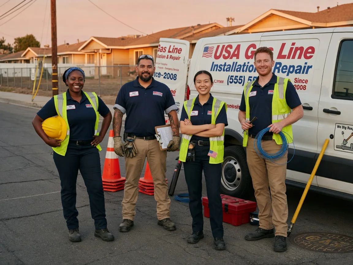 Gas Line Installation company in Comanche, TX